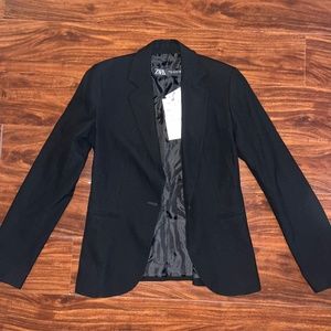 Zara Black Blazer Size 2